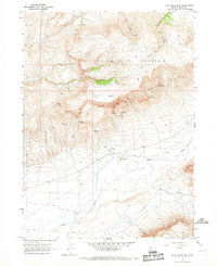 Jake Creek Mtn topographic map thumbnail