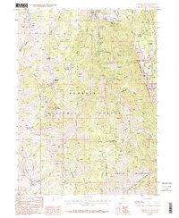 Jarbidge South 1986 topographic map thumbnail