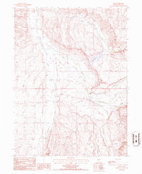 Jiggs 1985 topographic map thumbnail