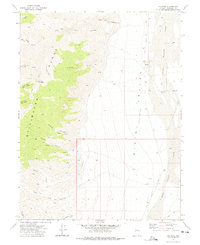 Job Peak 1972 topographic map thumbnail