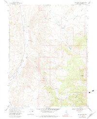 Joe Eason Mtn 1969 topographic map thumbnail