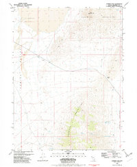 Juniper Pass 1981 topographic map thumbnail