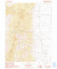 Kalamazoo Creek 1982 topographic map thumbnail