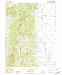 Kalamazoo Creek 1982 topographic map thumbnail