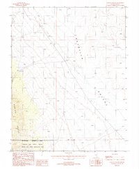 Kawich Peak NE topographic map thumbnail