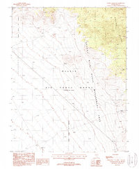 Kawich Peak SW topographic map thumbnail