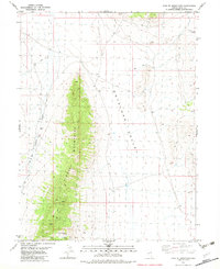 Kinsley Mountains 1982 topographic map thumbnail