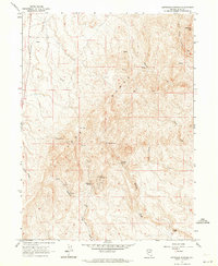Kittridge Springs 1962 topographic map thumbnail