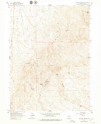 Kittridge Springs 1962 topographic map thumbnail