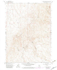 Kittridge Springs 1962 topographic map thumbnail
