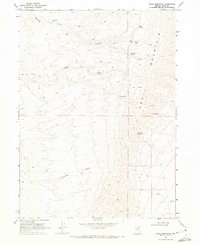 Knoll Mountain 1968 topographic map thumbnail