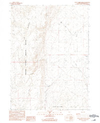 Knott Creek Ranch 1990 topographic map thumbnail
