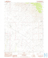 Kyle Hot Springs 1990 topographic map thumbnail