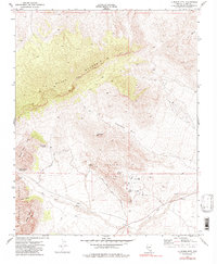 La Madre Mtn topographic map thumbnail