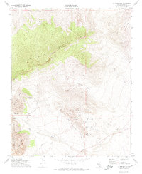 La Madre Mtn 1972 topographic map preview