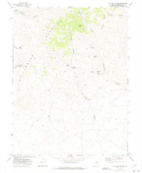 La Plata Canyon 1972 topographic map thumbnail