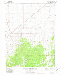 Lages Station 1982 topographic map thumbnail