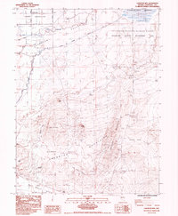 Lahontan Mts 1985 topographic map thumbnail