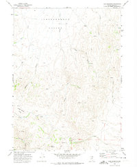 Lake Mountain 1970 topographic map preview