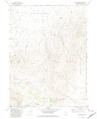 Lake Mountain 1972 topographic map thumbnail