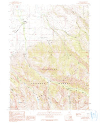 Lamoille 1990 topographic map thumbnail