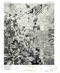 Las Vegas NE 1973 topographic map thumbnail