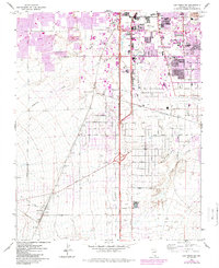 Las Vegas SW 1967 topographic map preview