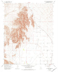 Last Chance Range 1968 topographic map thumbnail