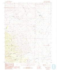 Lehman Caves 1986 topographic map thumbnail