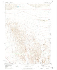 Leppy Peak 1971 topographic map thumbnail