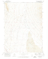 Leppy Peak NW 1971 topographic map thumbnail