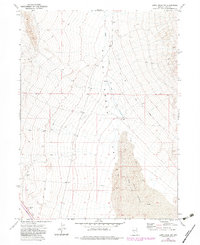 Leppy Peak NW 1971 topographic map thumbnail
