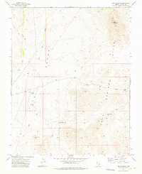 Lime Mountain 1973 topographic map preview