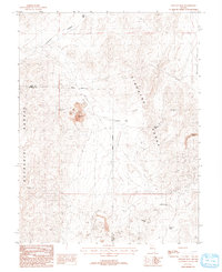 Lincoln Flat 1988 topographic map thumbnail