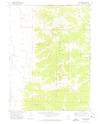 Lion Spring 1972 topographic map thumbnail