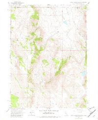 Little Coleman Canyon 1966 topographic map thumbnail
