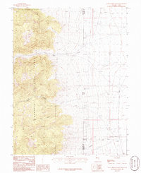 Little Horse Canyon 1986 topographic map thumbnail