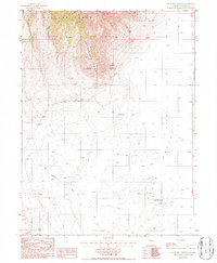Little Hot Springs 1986 topographic map thumbnail
