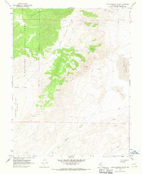 Little Huntoon Valley 1967 topographic map preview