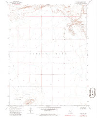 Lone Rock 1969 topographic map thumbnail