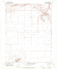Lone Rock 1969 topographic map thumbnail