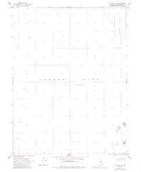 Lone Rock SW 1969 topographic map thumbnail