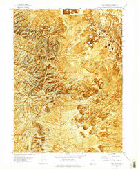 Long Canyon 1971 topographic map thumbnail