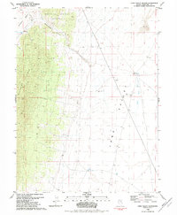 Long Valley Slough 1982 topographic map thumbnail