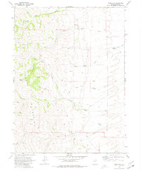 Loomis Mtn 1968 topographic map thumbnail