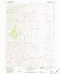 Loomis Mtn 1968 topographic map thumbnail