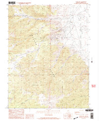 Lucky Boy 1989 topographic map thumbnail