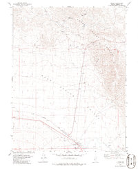 Luning 1980 topographic map thumbnail