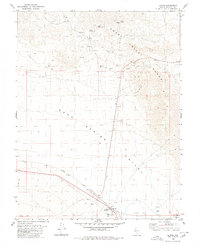 Luning 1980 topographic map thumbnail