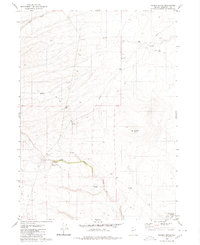 Maiden Butte 1980 topographic map thumbnail